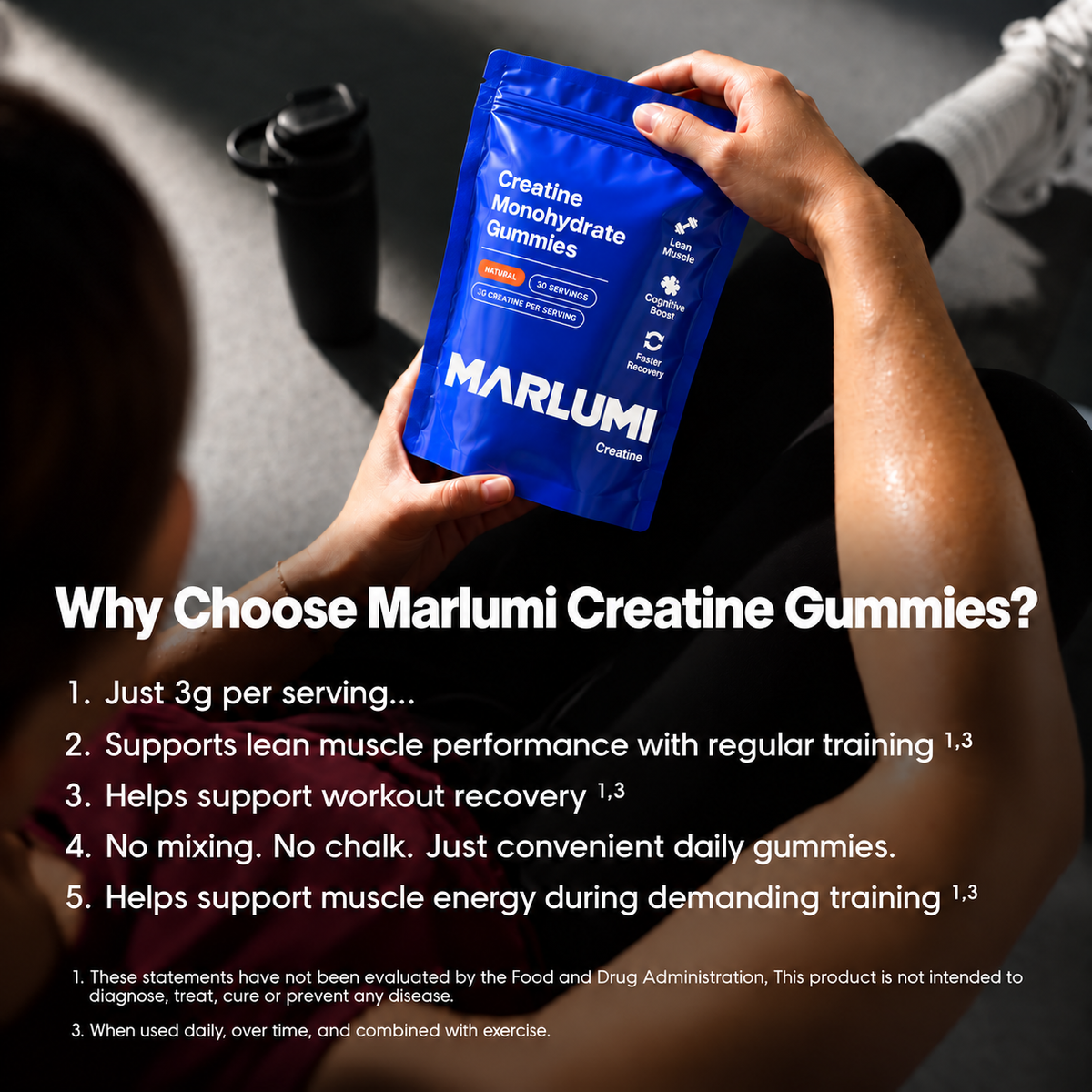 Marlumi Creatine Monohydrate Gummies